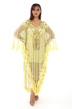 Lemon Jamilla Kaftan - Sunshine in Style