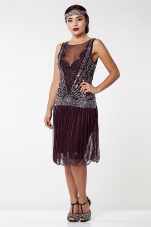 Elaina-Vintage-Inspired-Drop-Waist-Flapper-Dress-in-Plum-1