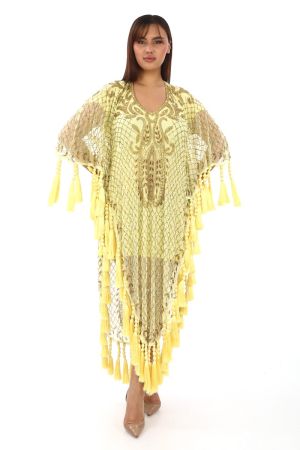 Lemon Jamilla Kaftan - Sunshine in Style