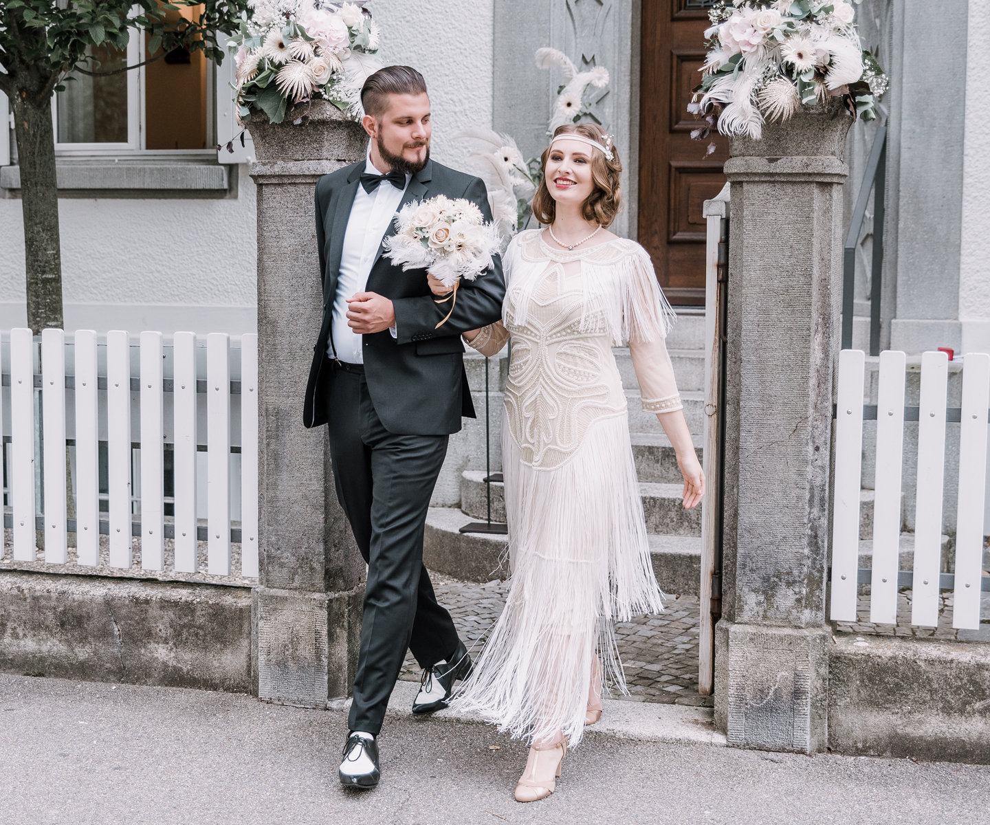 Mother of Bride Flapper Dress